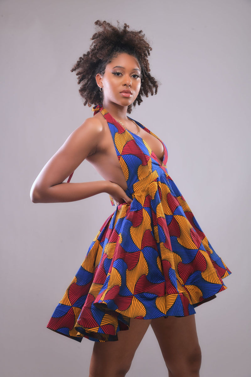 Halter Top Cocktail Dress